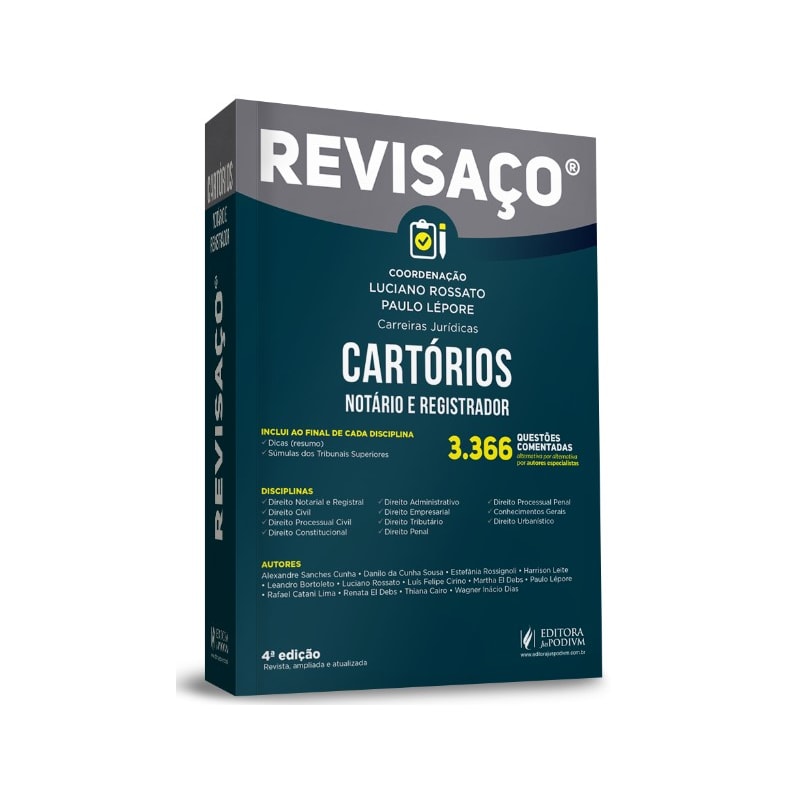 REVISAÇO - CARTÓRIOS - NOTÁRIO DE REGISTRADOR