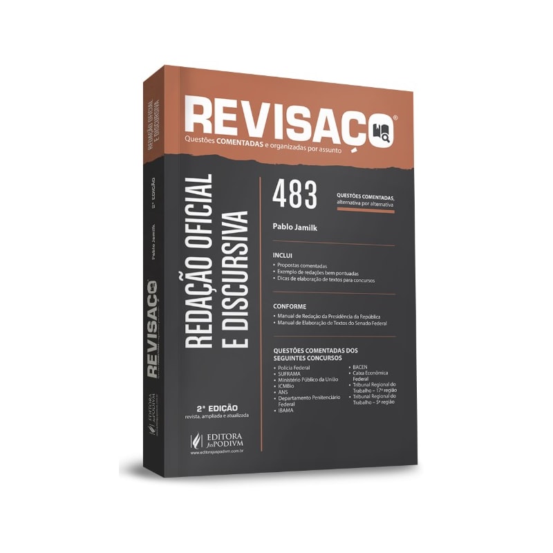 REVISAÇO - REDAÇÃO OFICIAL E DISCURSIVA