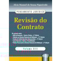 REVISÃO DO CONTRATO - PENSAMENTO JURÍDICO - VOLUME XIII