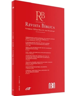 REVISTA BIBLICA 2023 1/2