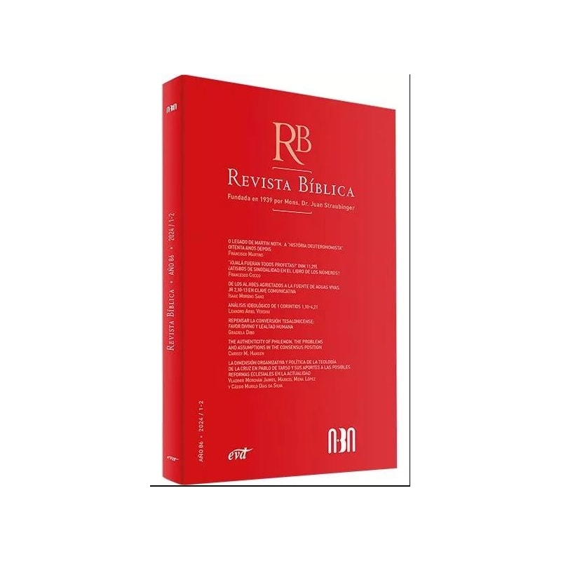 REVISTA BIBLICA 2024 1 2 AÑO 86