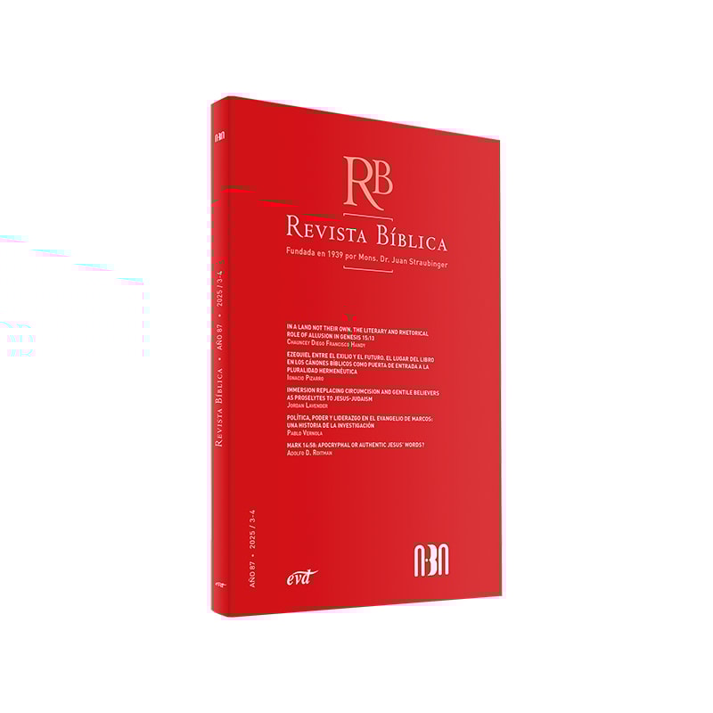 REVISTA BÍBLICA 2024/3-4 - AÑO 86