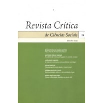 Revista crítica de ciências sociais 