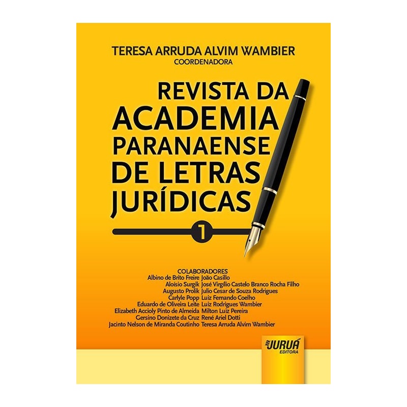 REVISTA DA ACADEMIA PARANAENSE DE LETRAS JURÍDICAS - Nº 1
