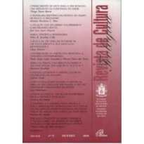 REVISTA DE CULTURA TEOLOGICA - 1º REVISTA DE CULTURA TEOLOGICA - 1º