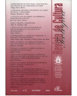 REVISTA DE CULTURA TEOLOGICA - 1º
