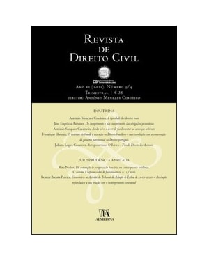 Revista de direito civil: número 3/4