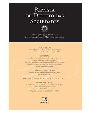 Revista de direito das sociedades: ano I (2009) - Número I