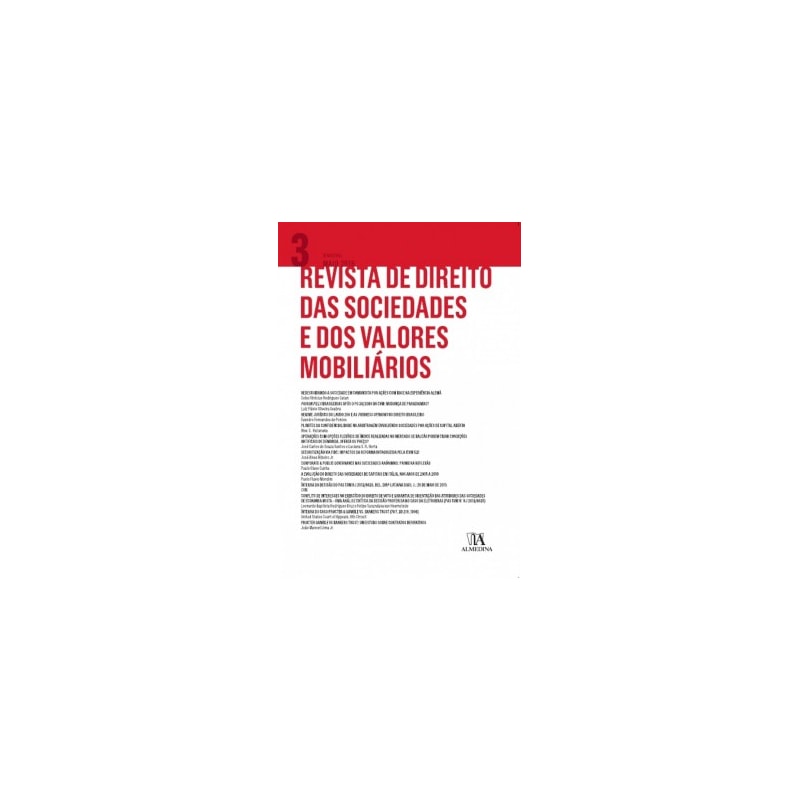 Revista de direito das sociedades e dos valores mobilários