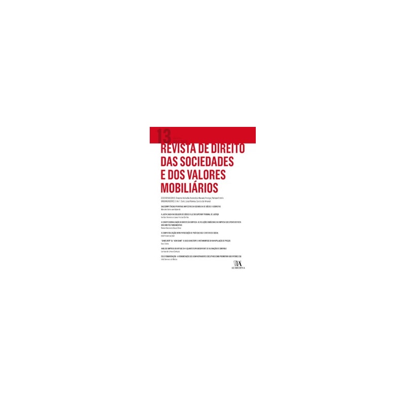 Revista de direito das sociedades e dos valores mobiliários