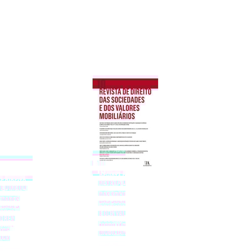 Revista de direito das sociedades e dos valores mobiliários nº10