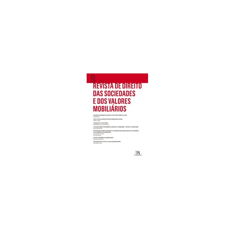 Revista de direito das sociedades e dos valores mobiliários nº 9