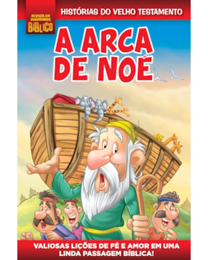 REVISTA EM QUADRINHOS BÍBLICO EDIÇÃO 01 - A ARCA DE NOÉ