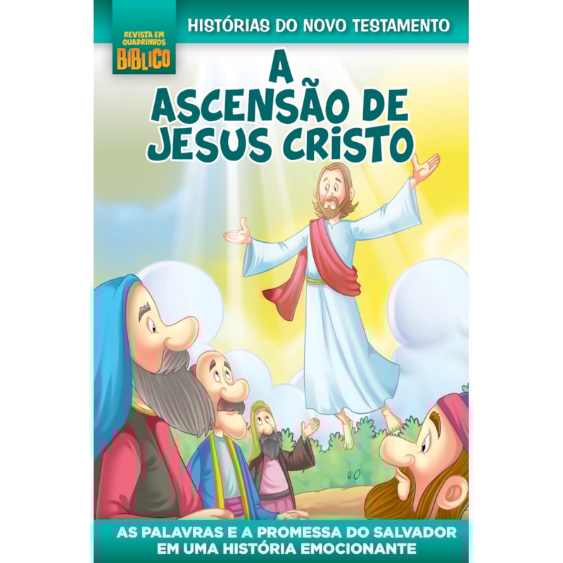 REVISTA EM QUADRINHOS BÍBLICO EDIÇÃO 02 - A ASCENSÃO DE JESUS