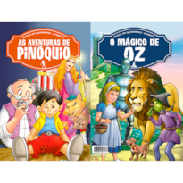 REVISTA EM QUADRINHOS CLÁSSICOS EDIÇÃO 04 - MÁGICO DE OZ + PINÓQUIO