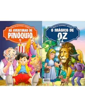 REVISTA EM QUADRINHOS CLÁSSICOS EDIÇÃO 04 - MÁGICO DE OZ + PINÓQUIO