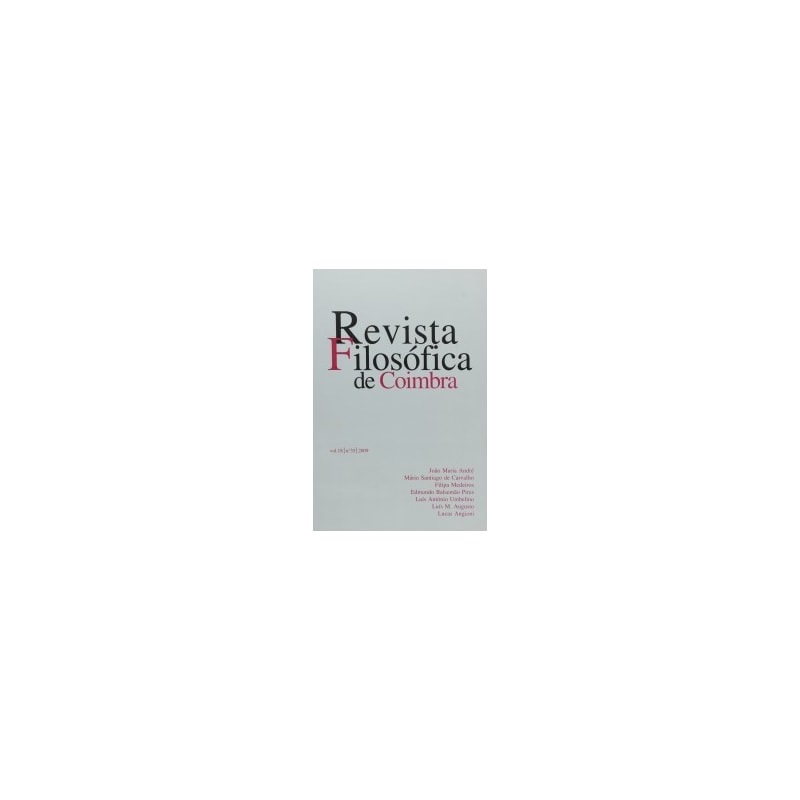 Revista filosófica de Coimbra: nº 35