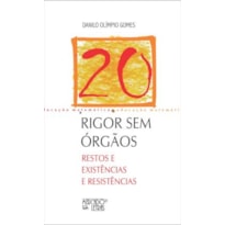 Rigor sem órgãos: restos e existências e resistências