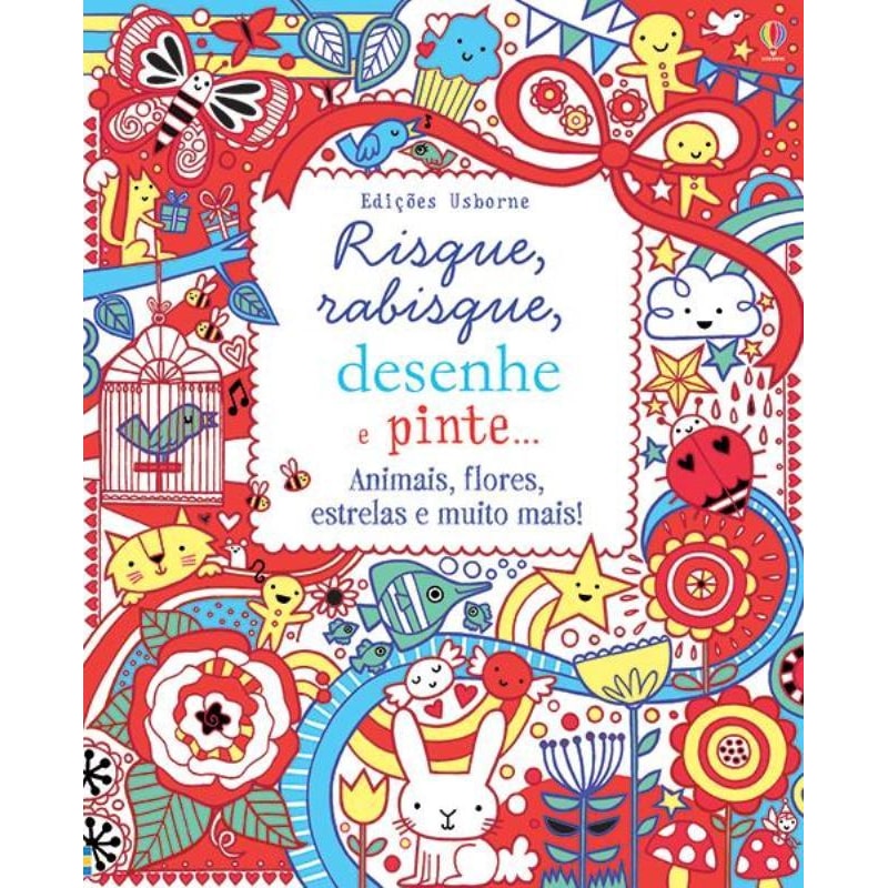 RISQUE, RABISQUE, DESENHE E PINTE FLORES