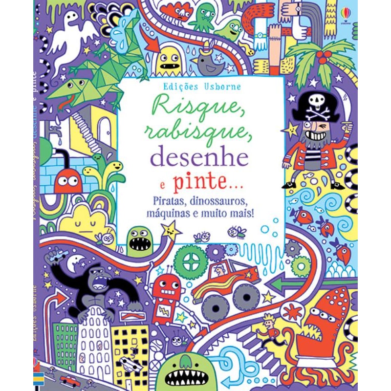 RISQUE, RABISQUE, DESENHE E PINTE PIRATAS