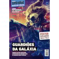 ROCKET - GUARDIÕES DA GALÁXIA VOL 3 - SUPERPÔSTER MUNDO DOS SUPER-HERÓIS