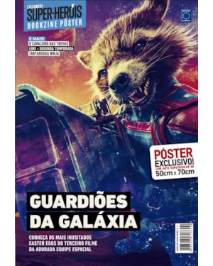ROCKET - GUARDIÕES DA GALÁXIA VOL 3 - SUPERPÔSTER MUNDO DOS SUPER-HERÓIS