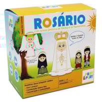 ROSÁRIO COM NOSSA SENHORA DE FÁTIMA E OS PASTORINHOS