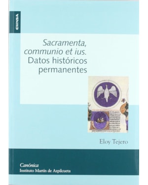 SACRAMENTA, COMMUNIO ET IUS - DATOS HISTO
