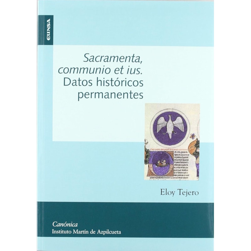 SACRAMENTA, COMMUNIO ET IUS - DATOS HISTO