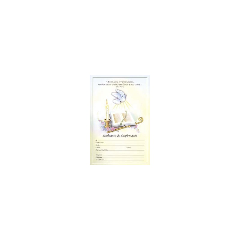 SACRAMENTOS 32 - DIPLOMA CONFIRMAÇÃO