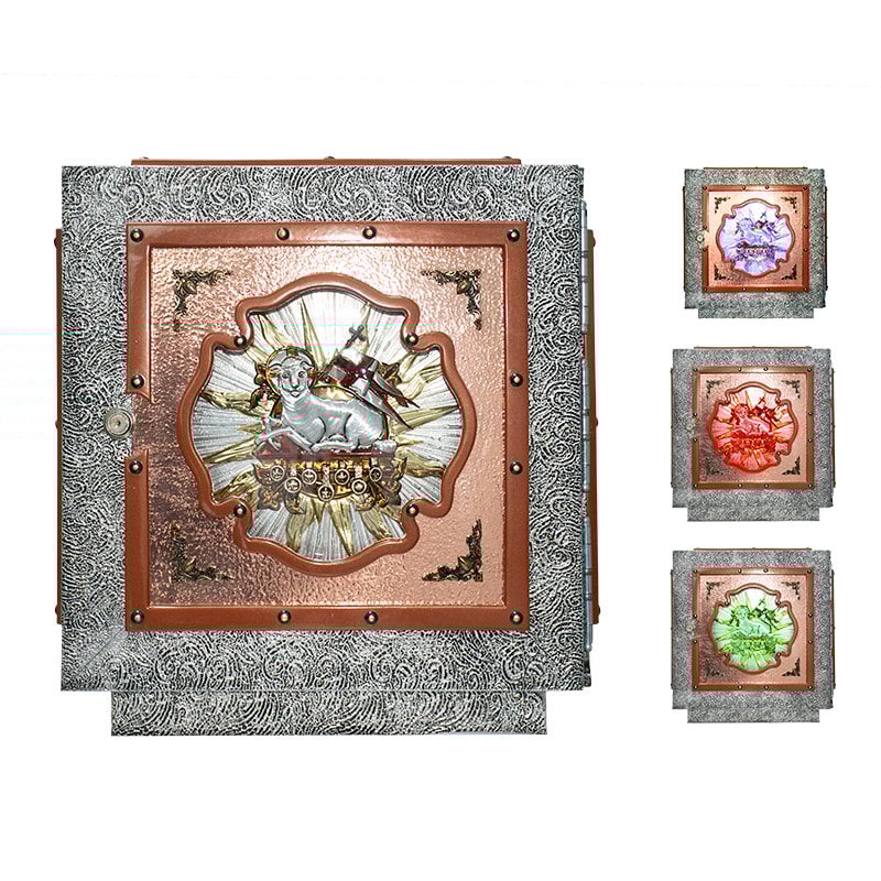 SACRÁRIO AGNUS DEI COBRE