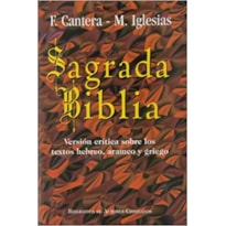 SAGRADA BIBLIA. CANTERA. IGLESIAS