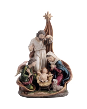 SAGRADA FAMÍLIA 27CM DE ALTURA