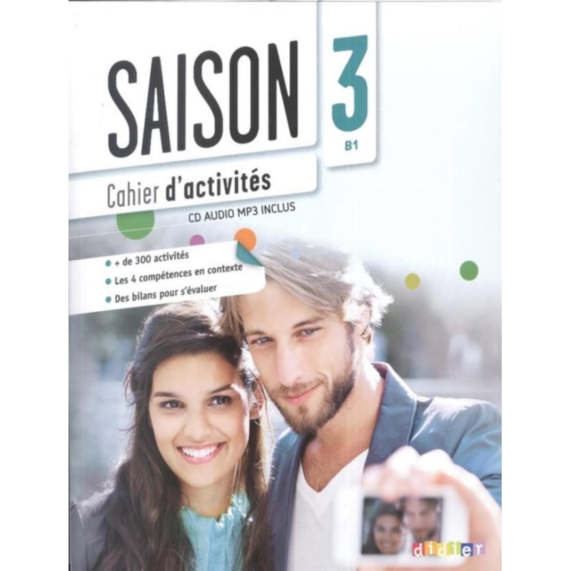 SAISON 3 (B1) - CAHIER D´ACTIVITES + CD MP3