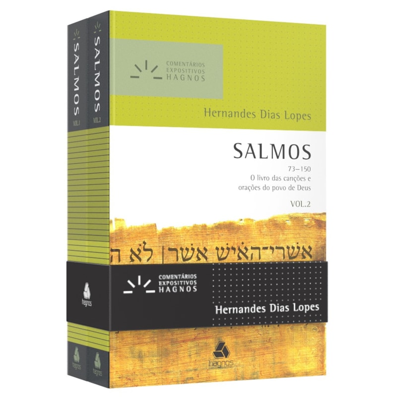 Salmos - Comentários Expositivos Hagnos | Vol. 1 & 2: o livro das canções e orações do povo de Deus