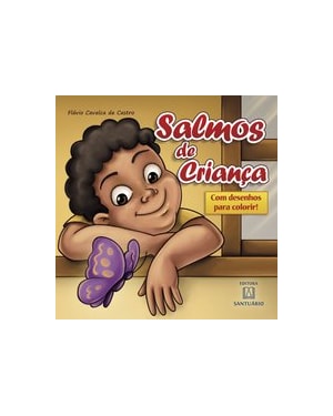 SALMOS DE CRIANÇA, PARA COLORIR