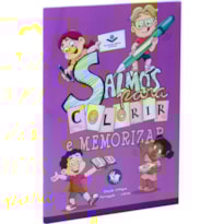 SALMOS PARA COLORIR E MEMORIZAR - PORTUGUÊS E LIBRAS: TRADUÇÃO NOVOS LEITORES (TNL)
