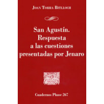 SAN AGUSTIN - RESPUESTA A LAS CUESTIONES PRESENTADAS POR JENARO ESTUDIO DE LAS CARTAS 54 Y 55 - LA PASCUA COMO SACRAMENTO