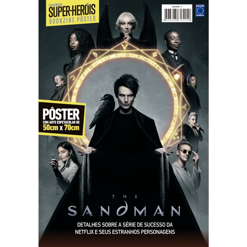 SANDMAN - ARTE A (PERSONAGENS) - SUPERPÔSTER MUNDO DOS SUPER-HERÓIS
