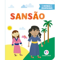 SANSÃO - LIVRO ALMOFADADO PEQUENO