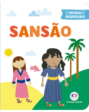 SANSÃO - LIVRO ALMOFADADO PEQUENO