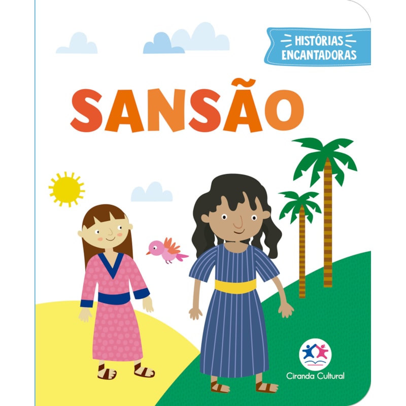 SANSÃO - LIVRO ALMOFADADO PEQUENO
