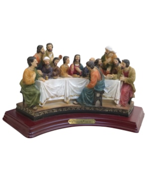 SANTA CEIA DE MESA 14CM DE ALTURA
