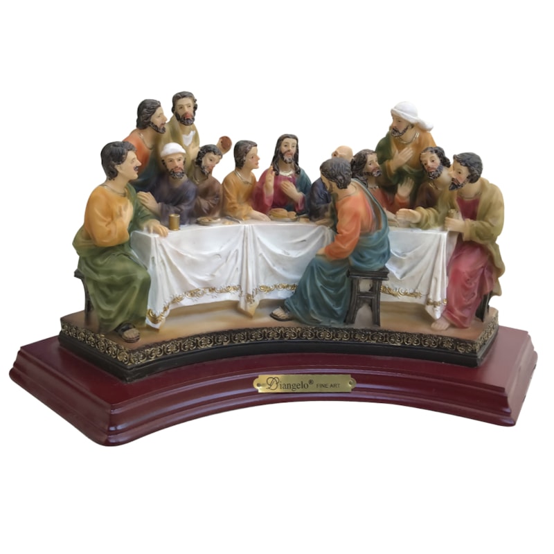 SANTA CEIA  DE MESA 14CM DE ALTURA