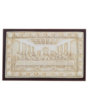 SANTA CEIA DE MESA DE MESA E PAREDE 13CM DE ALTURA