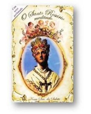 SANTO ROSARIO MEDITADO COM TERCO N SRA SALETE