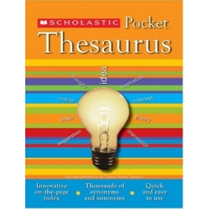 SCHOLASTIC POCKET THESAURUS