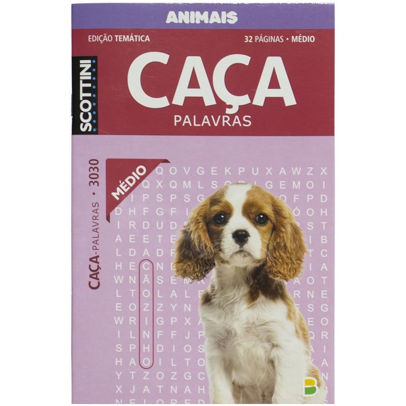 SCOTTINI CAÇA ANIMAIS DO MUNDO N3030 32P(M)