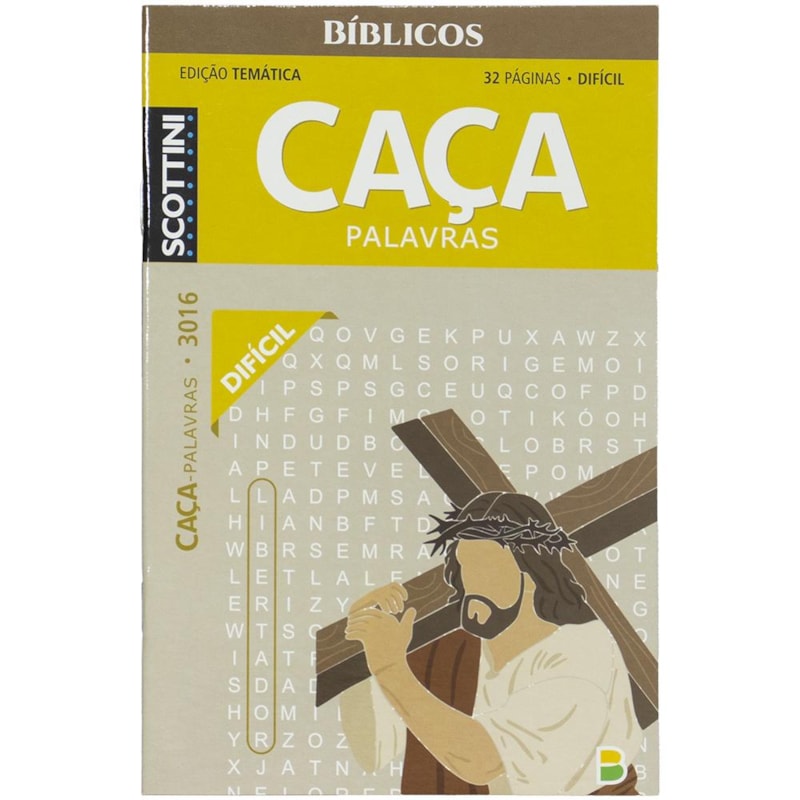 SCOTTINI CAÇA BIBLICO N3016 32P(D)