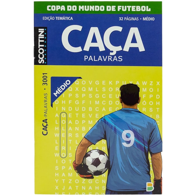 SCOTTINI CAÇA COPA DO MUNDO N3001 32P(M)